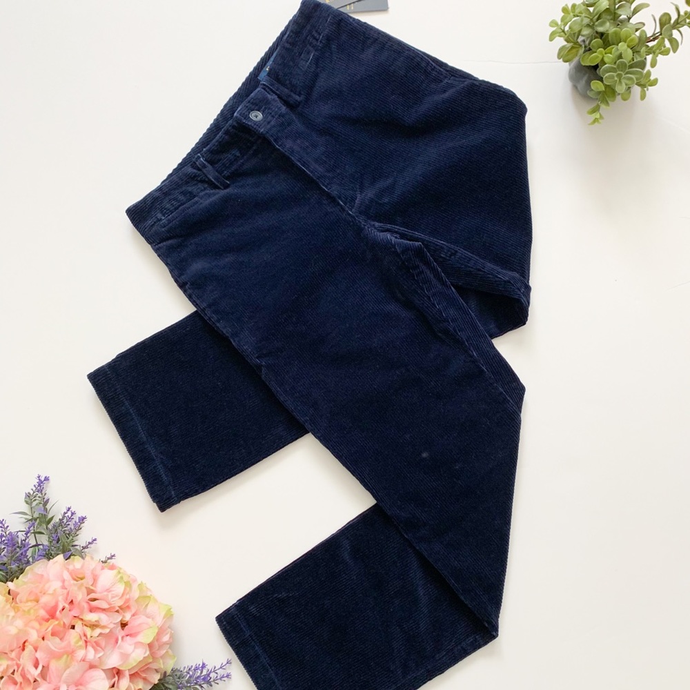 Polo Navy Corduroy Pants